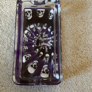 Smoke Zilla lighted Ashtray skull